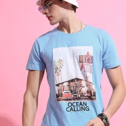 HIGHLANDER Graphic Printed Slim Fit Cotton T-shirt-picture-26