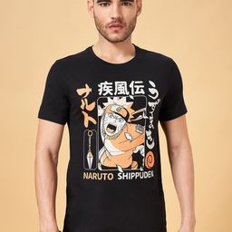 SF JEANS by Pantaloons Men Printed Slim Fit T-shirt-image-11