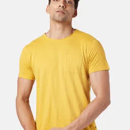 Urban Ranger by pantaloons Men Slim Fit Cotton T-shirt-image-52