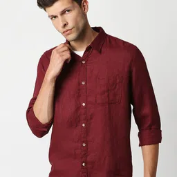 Pepe Jeans Men Red Casual Shirt-image-13