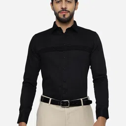 JB STUDIO Slim Fit Pure Cotton Formal Shirt-image-61