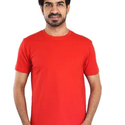 Clothe Funn Cotton Knitted Round Neck T-shirt-image-58