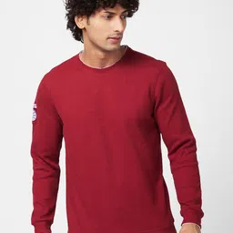 SPYKAR Round Neck Cotton Sweatshirt-image-31