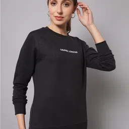 GRIFFEL Round Neck Fleece Sweatshirt-image-23