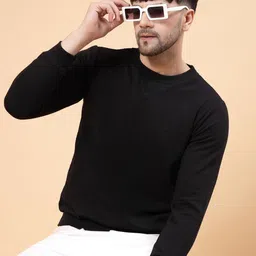 Rigo Round Neck Fleece Sweatshirt-image-13