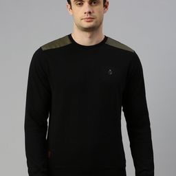 ZEDD Long Sleeves Cotton Pullover Sweatshirt-55