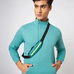 CAVA Mock Collar Cotton Pullover Reflex Sweatshirt-picture-19