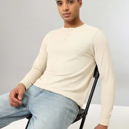 Technosport Men Active Henley Neck Solid T-Shirt-image-44