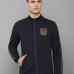 Louis Philippe Sport Men Navy Blue Cotton Sweatshirt-image-84