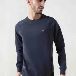 Wildcraft Men Navy Blue Sweatshirt-image-53