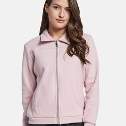 METTLE Women Shirt Collar Sweatshirt-image-94