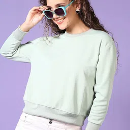 V-Mart Women Pullover Cotton Sweatshirt-picture-7