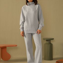 Muvazo Women High Neck Sweatshirt-image-14