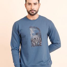 berry blues Graphic Printed Round Neck Long Sleeves Pullover Cotton Sweatshirt-image-86