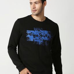 Pepe Jeans Men Black Printed Sweatshirt-picture-45