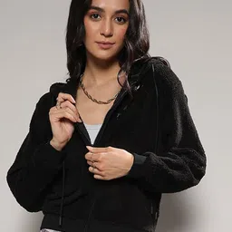 Campus Sutra Hooded Fleece Pullover Sweatshirt-image-59