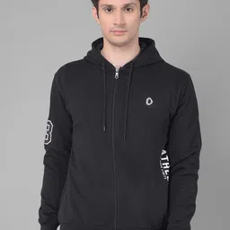 Dollar Hooded Front-Open Cotton Sweatshirt-image-23