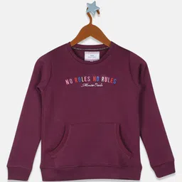 Monte Carlo Girls Burgundy Sweatshirt-image-99