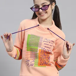 Monte Carlo Girls Typography Printed Pullover Sweatshirt-image-32