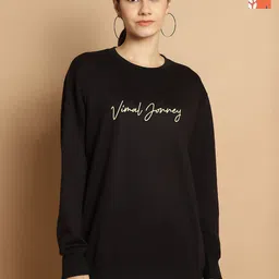 mack jonney VIMAL JONNEY Pack Of 2 Typography Printed Cotton Fleece Sweatshirt-picture-43