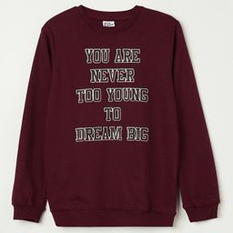 Fame Forever by Lifestyle Boys Maroon Printed Sweatshirt-image-32