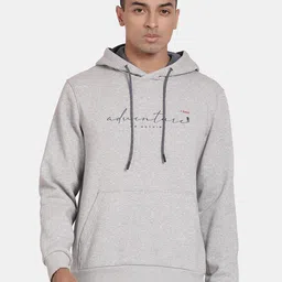 t-base Typography Printed Hooded Cotton Sweatshirt-image-39