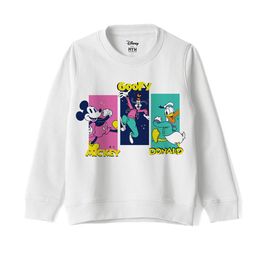 Wear Your Mind Boys Mickey Mouse Printed Round Neck Cotton Sweatshirt-picture-43