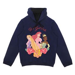 Wear Your Mind Girls Disney Princess Graphic Printed Hooded Cotton Sweatshirt-image-23