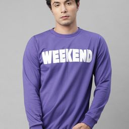 Rigo Typography Printed Cotton Pullover-image-42