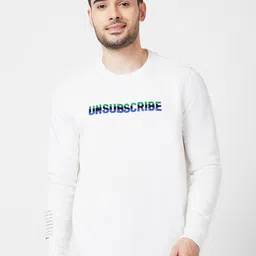 SPYKAR Typography Printed Sweatshirt-image-96