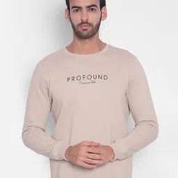 Crimsoune Club Typography Printed Round Neck Pullover-image-70