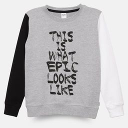 mackly Boys Typography Printed Pure Cotton Sweatshirt-image-56