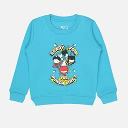 Bodycare Kids Infants Boys Graphic Printed Fleece Pullover Sweatshirt-image-94