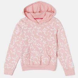 Jockey Girls Super Combed Cotton French Terry Printed Relaxed Fit Sweatshirt - CG26-image-101