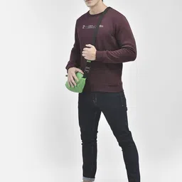 Crimsoune Club Typography Printed Cotton Sweatshirt-image-62
