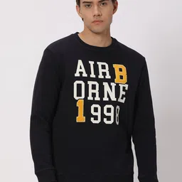 Mufti Typography Printed Pullover Sweatshirt-picture-5