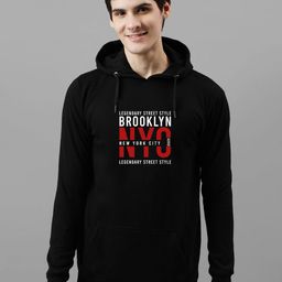 ADRO Men Printed Hooded Sweatshirt-image-83
