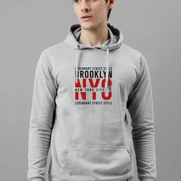 ADRO Men Printed Hooded Sweatshirt-image-92