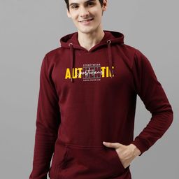 ADRO Men Printed Hooded Sweatshirt-image-84