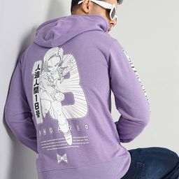 Celio Dragon Ball Z Printed Hooded Cotton Sweatshirt-picture-6