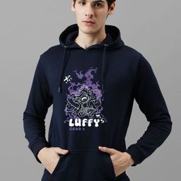 ADRO Men Printed Hooded Sweatshirt-image-80