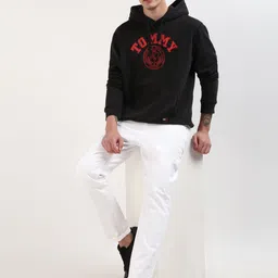 Tommy Hilfiger Men Printed Hooded Sweatshirt-image-67