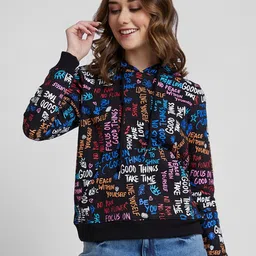 SPYKAR Typography Printed Sweatshirt-image-91