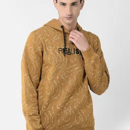 Crimsoune Club Men Printed Hooded Sweatshirt-image-15