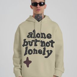Maniac Typography Printed Pure Cotton Hooded Sweatshirt-picture-30