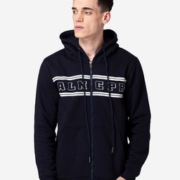Allen Cooper Men Printed Hooded Sweatshirt-image-99