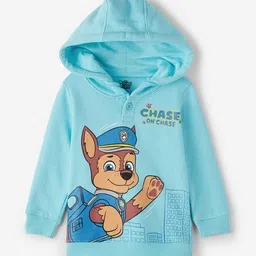 The Souled Store Boys Graphic Printed Hooded Pure Cotton Sweatshirt-image-7