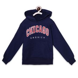Fashionable Boys Typography Printed Hooded Sweatshirt-image-95