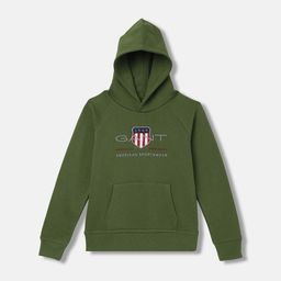 GANT Boys Typography Embroidered Hood Pullover Sweatshirt-image-86