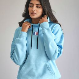 FFLIRTYGOWomen Typography Printed Hooded Pullover Sweatshirt-picture-12